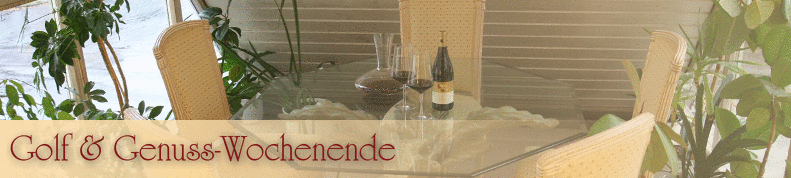 Golf & Genuss-Wochenende