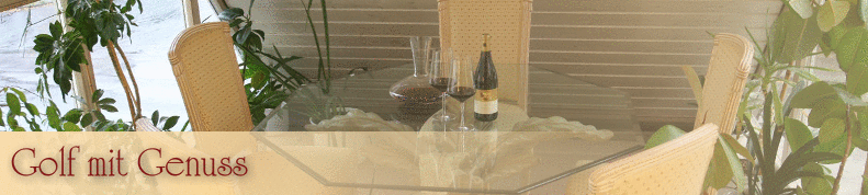 Golf mit Genuss