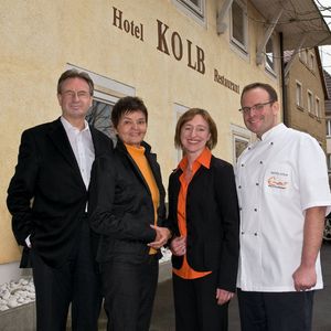 Familie Jacobson (Eden, Renate, Alex und Erec v.l.)