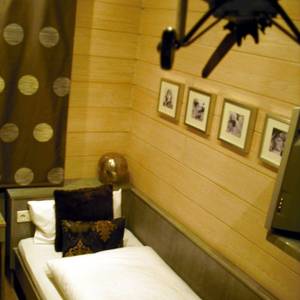 Ausstattungsdetail Gästezimmer "Charles Lindbergh"